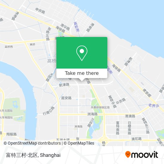 富特三村-北区 map