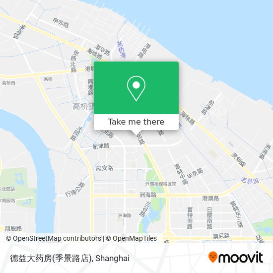 德益大药房(季景路店) map