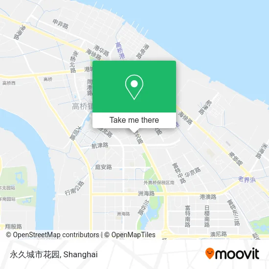 永久城市花园 map