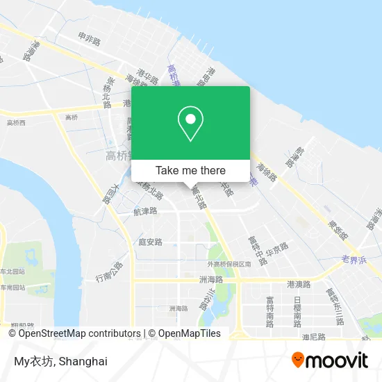 My衣坊 map