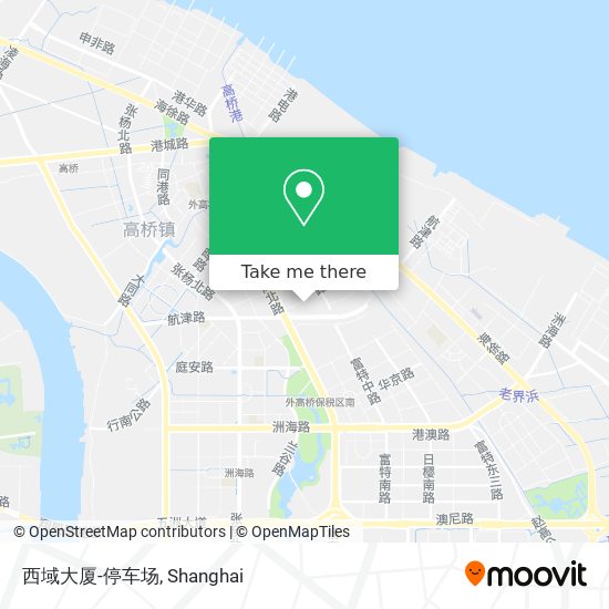 西域大厦-停车场 map