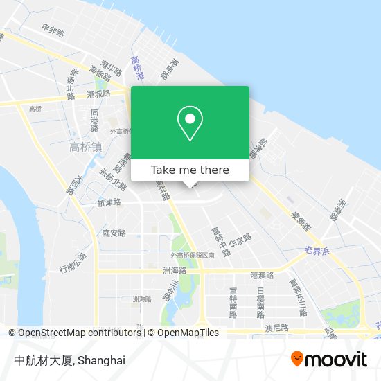 中航材大厦 map