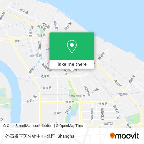 外高桥医药分销中心-北区 map