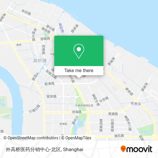 外高桥医药分销中心-北区 map