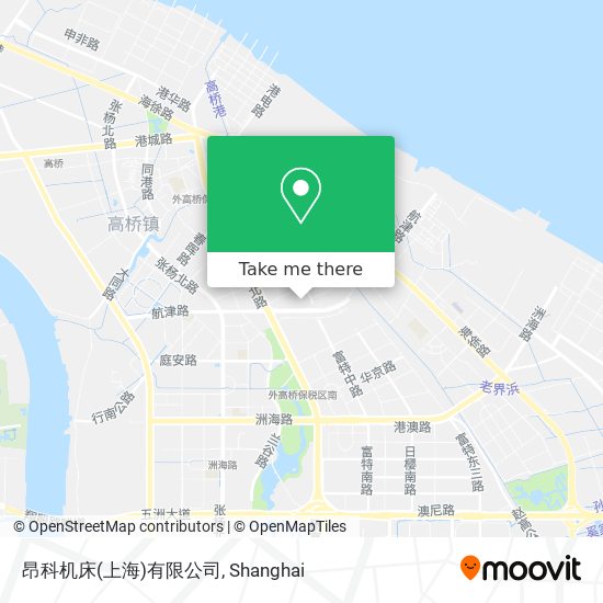 昂科机床(上海)有限公司 map