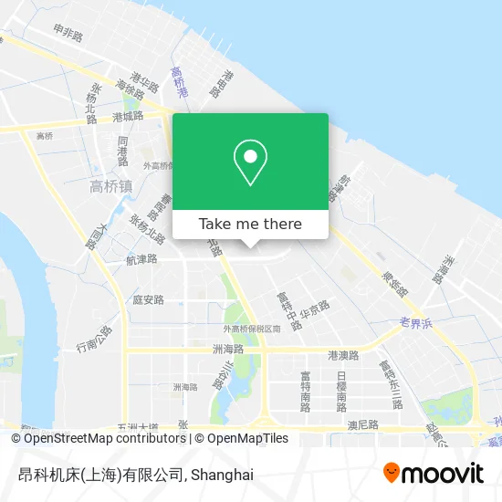 昂科机床(上海)有限公司 map