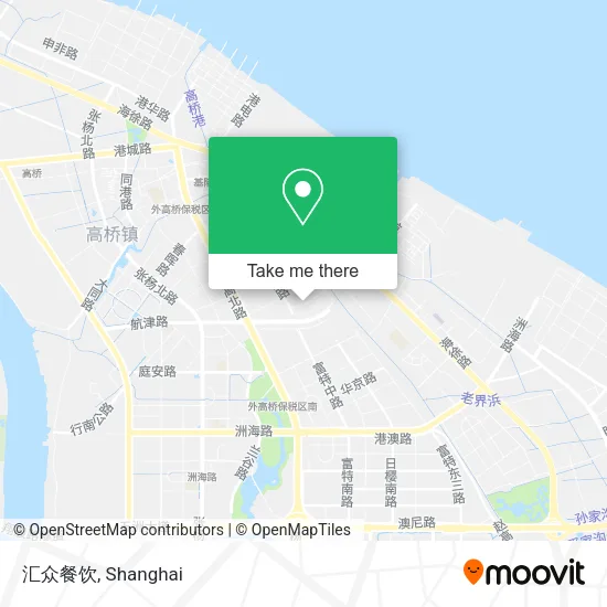 汇众餐饮 map