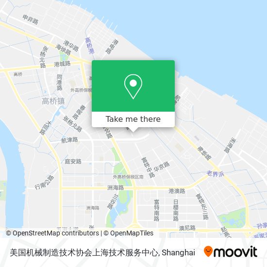 美国机械制造技术协会上海技术服务中心 map