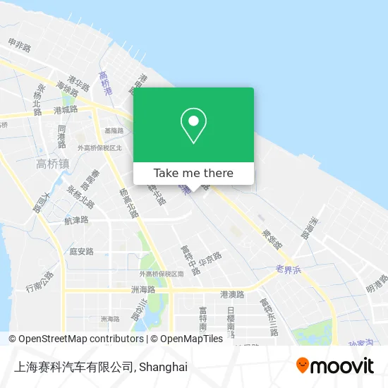 上海赛科汽车有限公司 map
