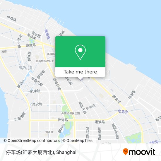 停车场(汇豪大厦西北) map