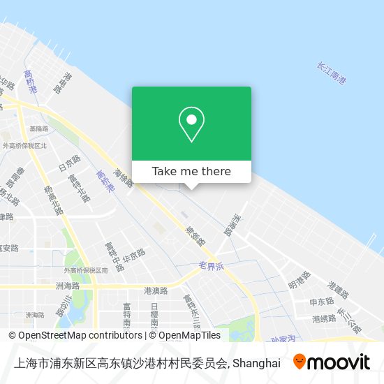 上海市浦东新区高东镇沙港村村民委员会 map