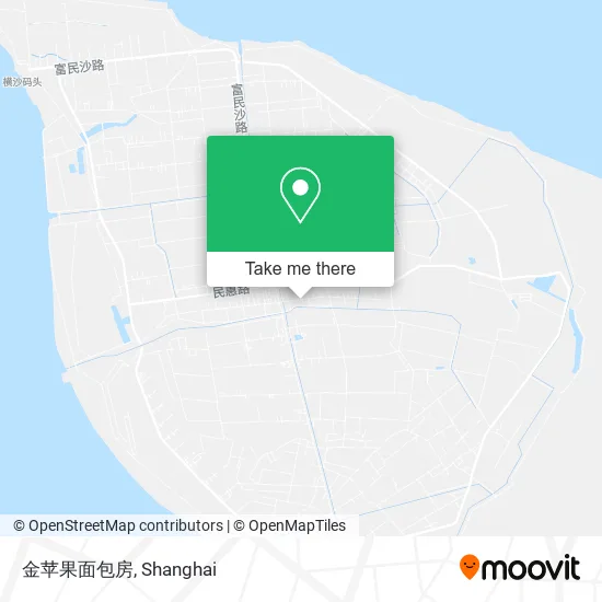 金苹果面包房 map