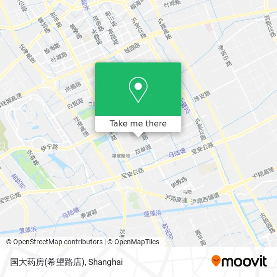 国大药房(希望路店) map