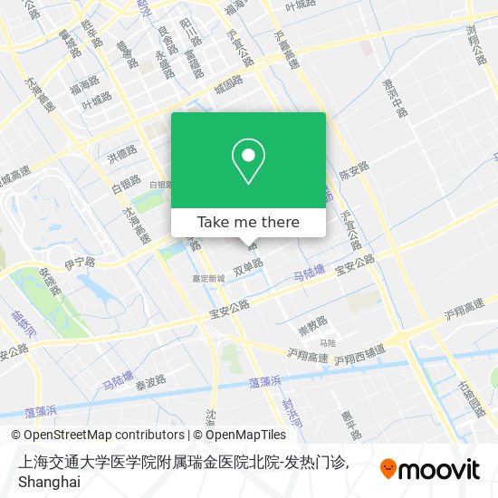 上海交通大学医学院附属瑞金医院北院-发热门诊 map