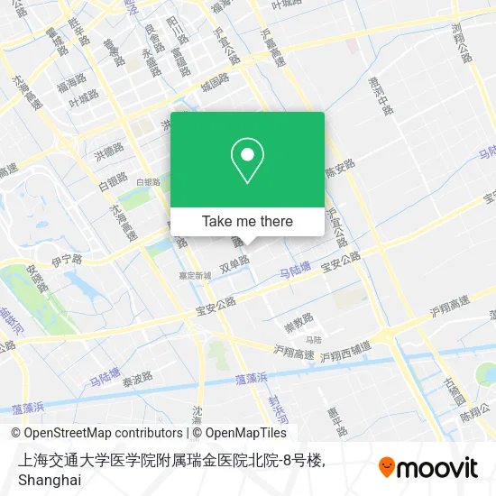 上海交通大学医学院附属瑞金医院北院-8号楼 map