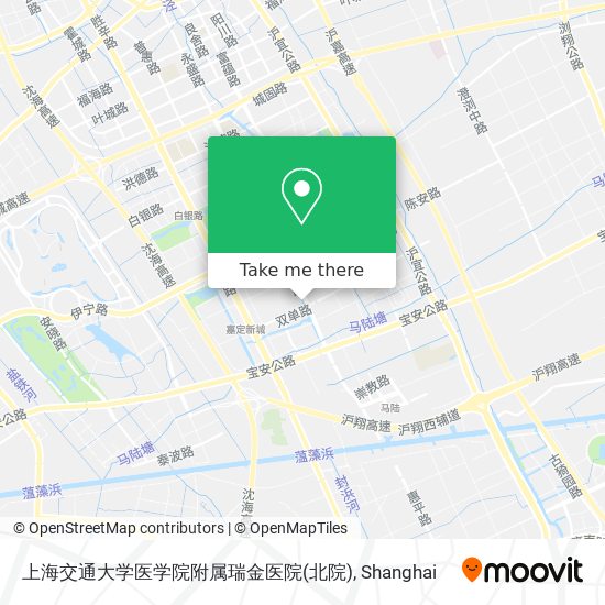 上海交通大学医学院附属瑞金医院(北院) map