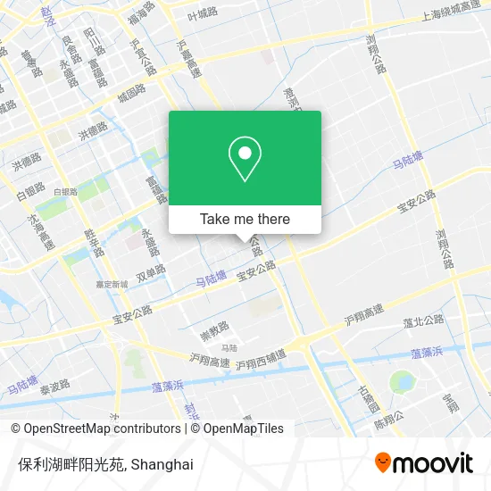 保利湖畔阳光苑 map