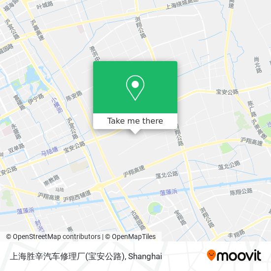 上海胜辛汽车修理厂(宝安公路) map