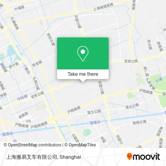 上海搬易叉车有限公司 map