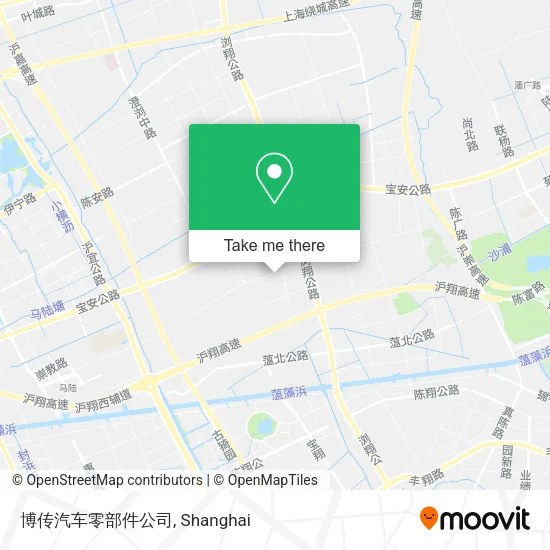 博传汽车零部件公司 map
