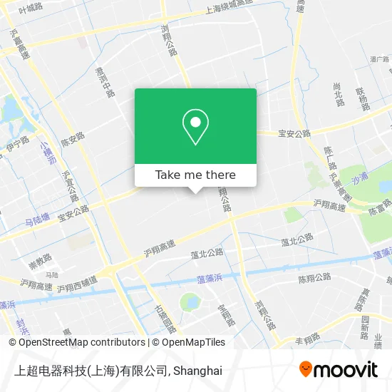 上超电器科技(上海)有限公司 map
