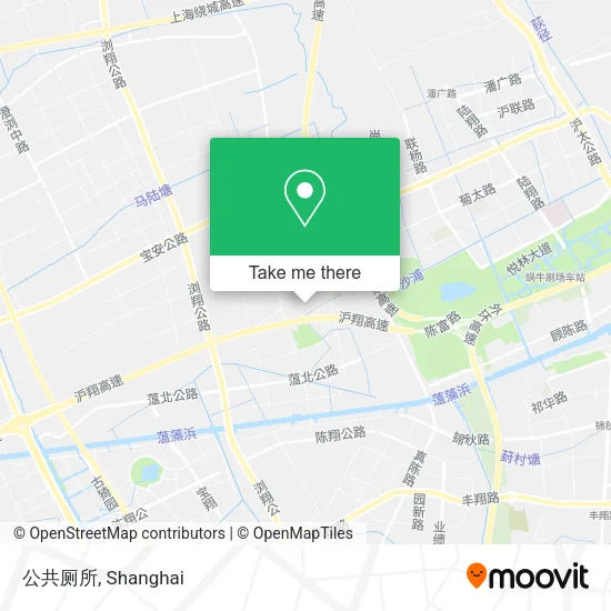 公共厕所 map
