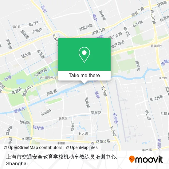 上海市交通安全教育学校机动车教练员培训中心 map