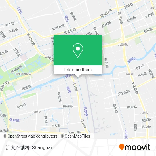 沪太路塘桥 map