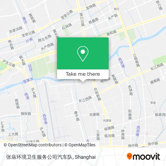 张庙环境卫生服务公司汽车队 map