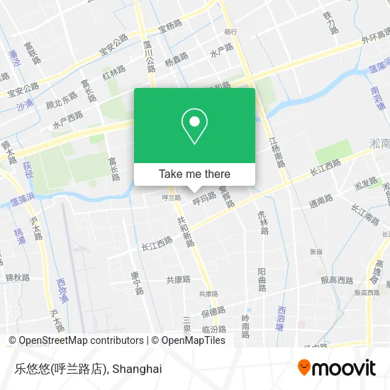 乐悠悠(呼兰路店) map