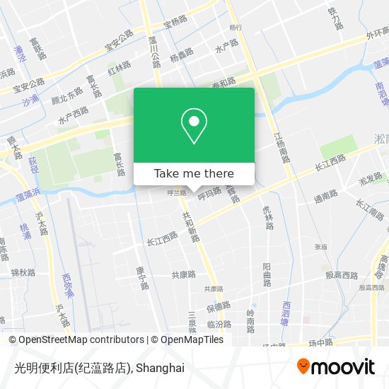 光明便利店(纪蕰路店) map