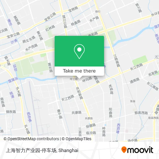 上海智力产业园-停车场 map