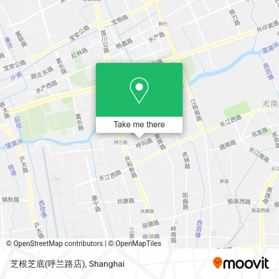 芝根芝底(呼兰路店) map