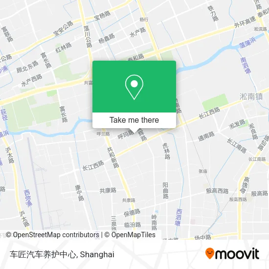 车匠汽车养护中心 map