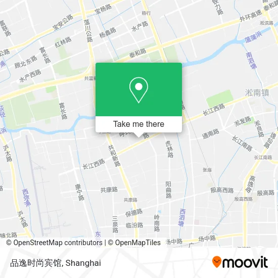 品逸时尚宾馆 map