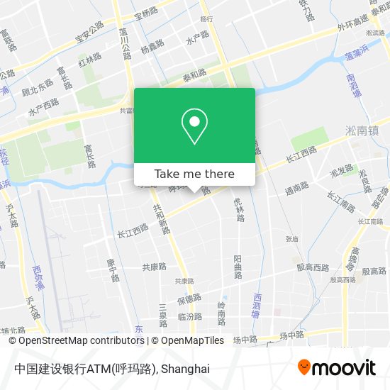 中国建设银行ATM(呼玛路) map