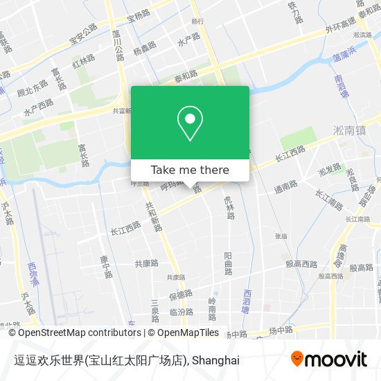 逗逗欢乐世界(宝山红太阳广场店) map