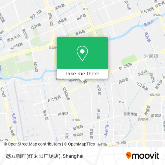 憨豆咖啡(红太阳广场店) map