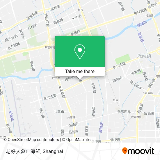 老好人象山海鲜 map