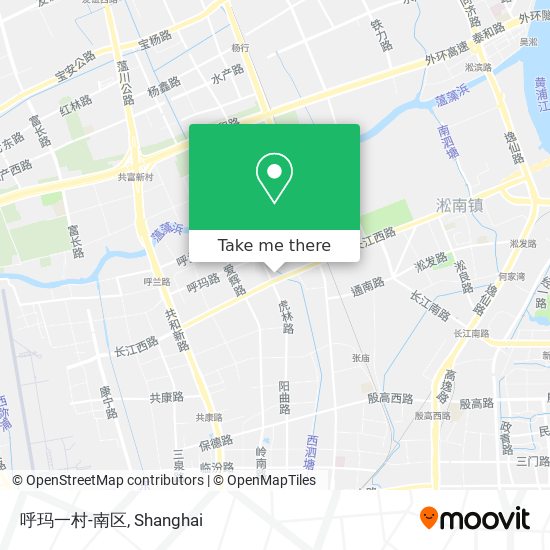 呼玛一村-南区 map
