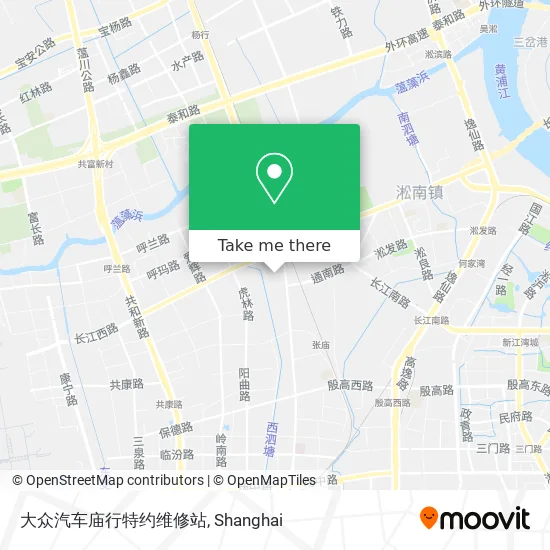 大众汽车庙行特约维修站 map