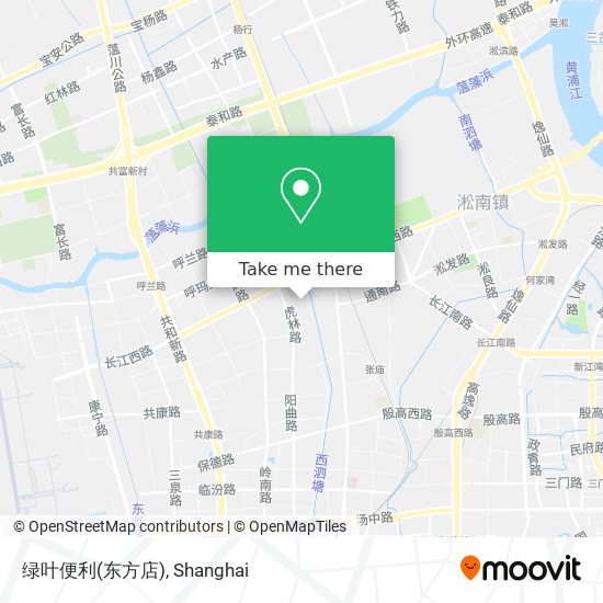 绿叶便利(东方店) map