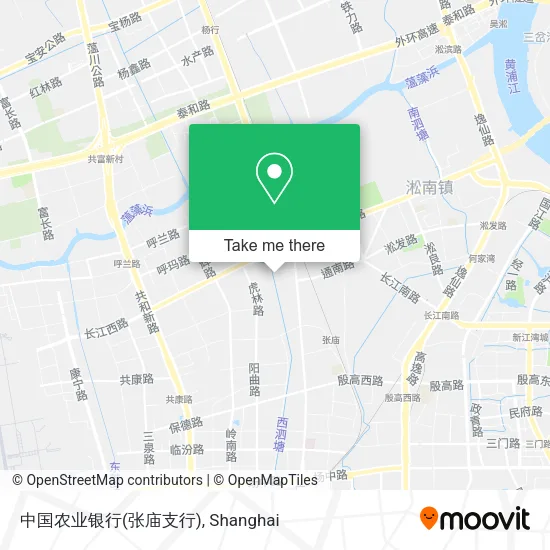 中国农业银行(张庙支行) map