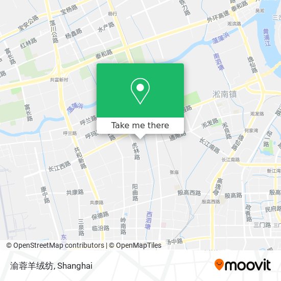 渝蓉羊绒纺 map
