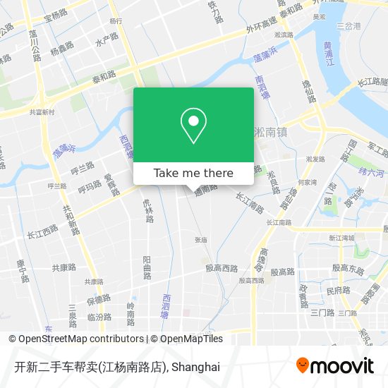 开新二手车帮卖(江杨南路店) map