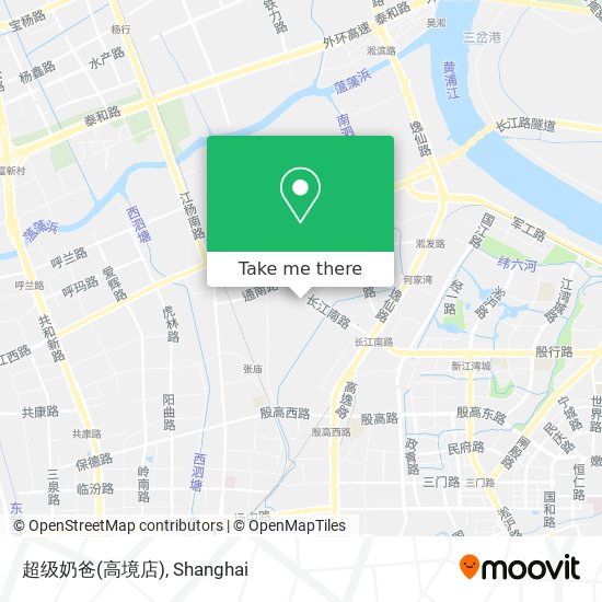 超级奶爸(高境店) map