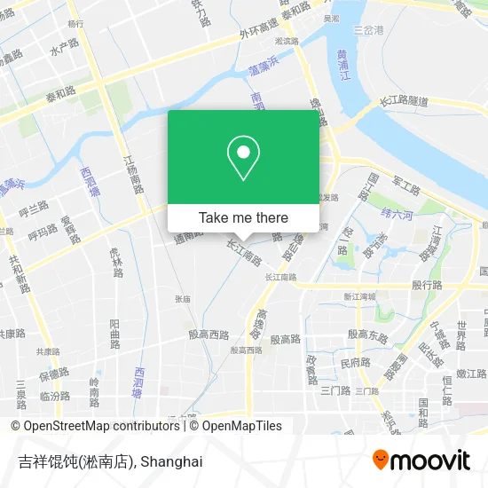 吉祥馄饨(淞南店) map