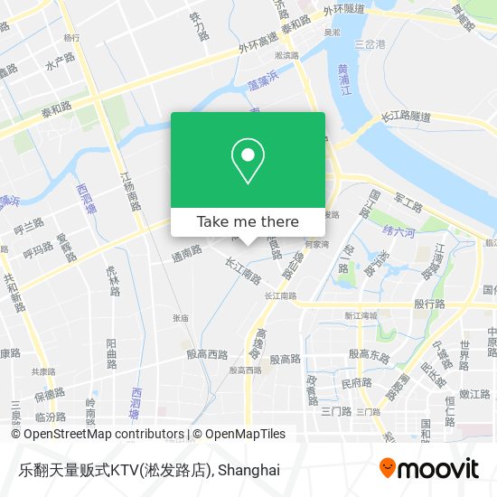 乐翻天量贩式KTV(淞发路店) map