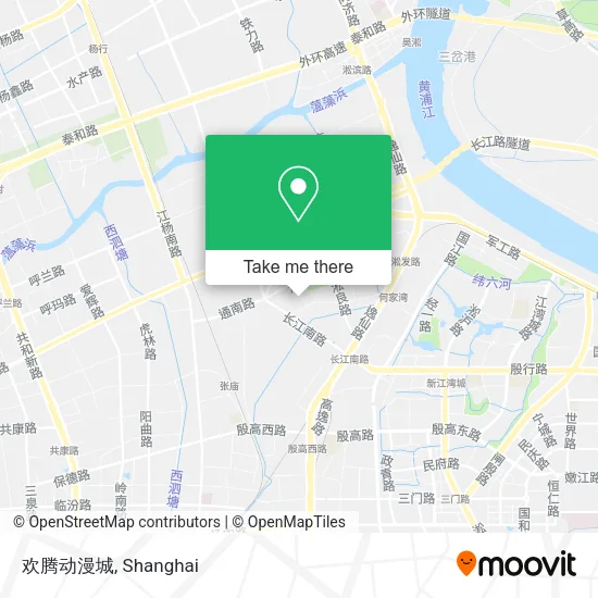 欢腾动漫城 map