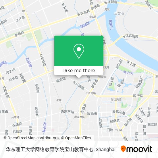 华东理工大学网络教育学院宝山教育中心 map